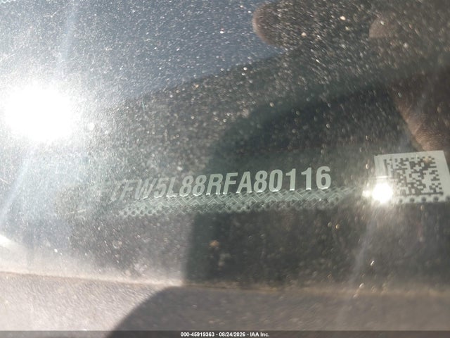 45919363 :رقم المزاد ، 1FTFW5L88RFA80116 vin ، 2024 Ford F-150 Lariat مزاد بيع