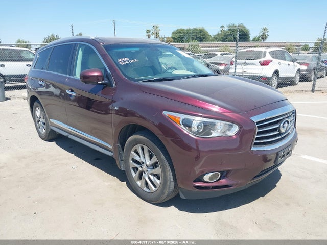 2015 Infiniti Qx60 მანქანა იყიდება აუქციონზე, vin: 5N1AL0MM3FC529504, აუქციონის ნომერი: 45919374