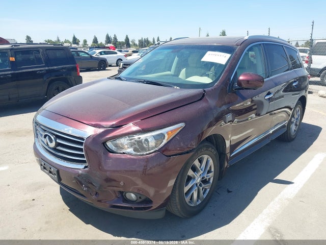 2015 Infiniti Qx60 მანქანა იყიდება აუქციონზე, vin: 5N1AL0MM3FC529504, აუქციონის ნომერი: 45919374