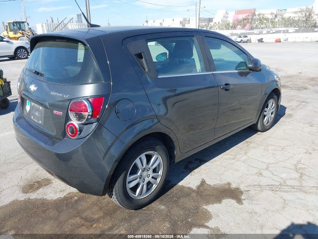 Chevrolet Sonic Lt Auto 2014 1G1JC6SB5E4232793 Image 4