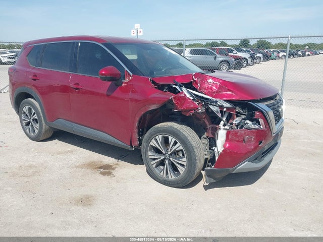 2021 Nissan Rogue Sv Fwd მანქანა იყიდება აუქციონზე, vin: JN8AT3BA9MW023481, აუქციონის ნომერი: 45919394