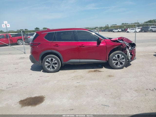 2021 Nissan Rogue Sv Fwd მანქანა იყიდება აუქციონზე, vin: JN8AT3BA9MW023481, აუქციონის ნომერი: 45919394