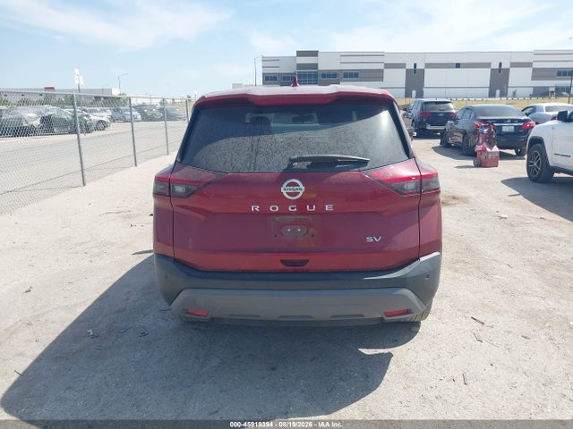 2021 Nissan Rogue Sv Fwd მანქანა იყიდება აუქციონზე, vin: JN8AT3BA9MW023481, აუქციონის ნომერი: 45919394