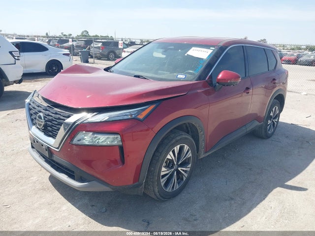 2021 Nissan Rogue Sv Fwd მანქანა იყიდება აუქციონზე, vin: JN8AT3BA9MW023481, აუქციონის ნომერი: 45919394