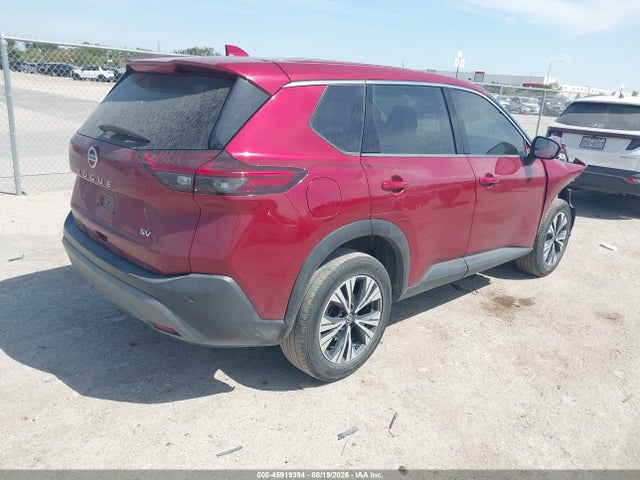2021 Nissan Rogue Sv Fwd მანქანა იყიდება აუქციონზე, vin: JN8AT3BA9MW023481, აუქციონის ნომერი: 45919394