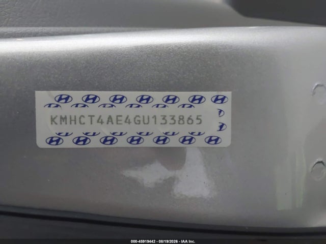 Aukcja sprzedaży 2016 Hyundai Accent Se, vin: KMHCT4AE4GU133865, numer aukcji: 45919442