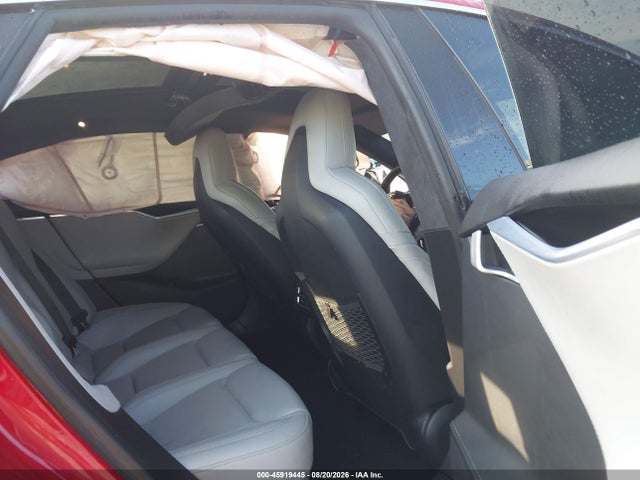 2014 Tesla Model S P85d მანქანა იყიდება აუქციონზე, vin: 5YJSA1H28EFP62681, აუქციონის ნომერი: 45919445