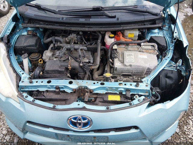 2013 Toyota Prius C One მანქანა იყიდება აუქციონზე, vin: JTDKDTB36D1058054, აუქციონის ნომერი: 45919449