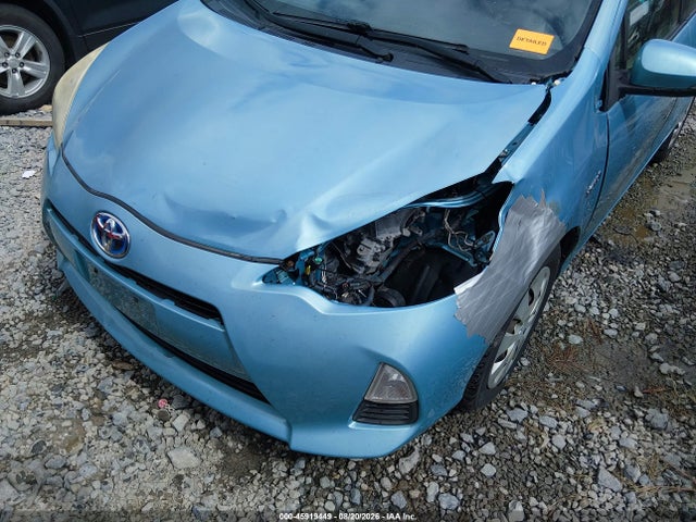 2013 Toyota Prius C One მანქანა იყიდება აუქციონზე, vin: JTDKDTB36D1058054, აუქციონის ნომერი: 45919449