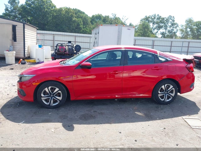 2016 Honda Civic Lx მანქანა იყიდება აუქციონზე, vin: 2HGFC2F50GH521372, აუქციონის ნომერი: 45919451