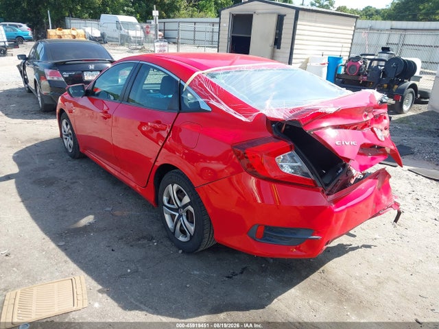 2016 Honda Civic Lx მანქანა იყიდება აუქციონზე, vin: 2HGFC2F50GH521372, აუქციონის ნომერი: 45919451