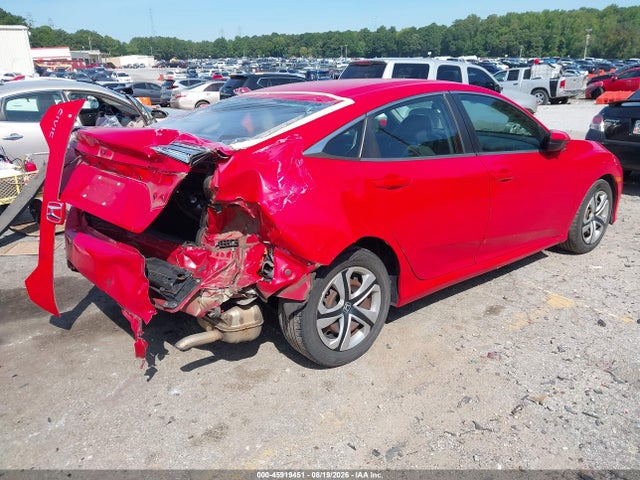2016 Honda Civic Lx მანქანა იყიდება აუქციონზე, vin: 2HGFC2F50GH521372, აუქციონის ნომერი: 45919451