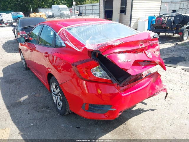 2016 Honda Civic Lx მანქანა იყიდება აუქციონზე, vin: 2HGFC2F50GH521372, აუქციონის ნომერი: 45919451