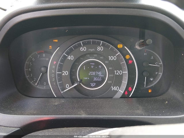Продаж на аукціоні авто 2013 Honda Cr-v Ex-l, vin: 5J6RM4H72DL078556, номер лоту: 45919455