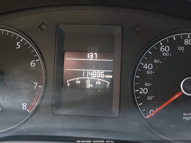 2014 Volkswagen Jetta 2.0l S მანქანა იყიდება აუქციონზე, vin: 3VW2K7AJ9EM275127, აუქციონის ნომერი: 45919469