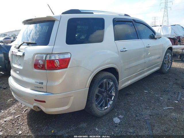 Продажа на аукционе авто 2012 Gmc Acadia Denali, vin: 1GKKVTED7CJ394378, номер лота: 45919485