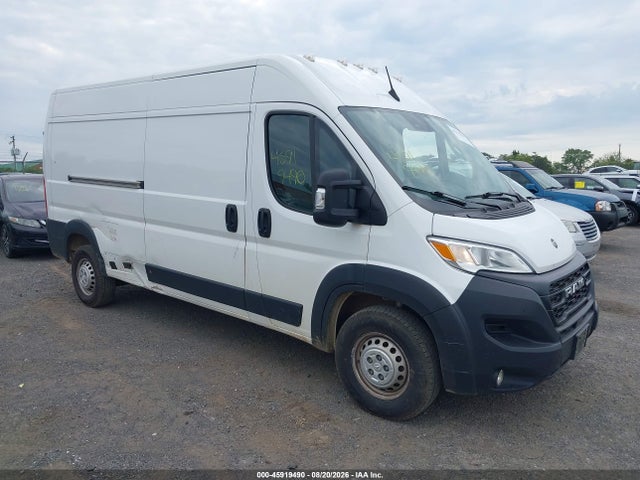 45919490 :رقم المزاد ، 3C6LRVDG8RE150702 vin ، 2024 Ram Promaster 2500 Tradesman High Roof 159 Wb W/pass Seat مزاد بيع
