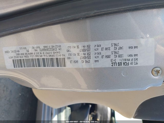 Aukcja sprzedaży 2019 Dodge Grand Caravan Sxt, vin: 2C4RDGCG3KR660751, numer aukcji: 45919507