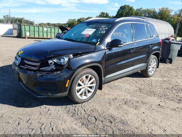2017 Volkswagen Tiguan 2.0t Wolfsburg Edition მანქანა იყიდება აუქციონზე, vin: WVGSV7AX1HK002933, აუქციონის ნომერი: 45919536