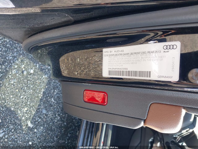 Продаж на аукціоні авто 2019 Audi A4 45 Premium, vin: WAUDNAF4XKA030684, номер лоту: 45919581
