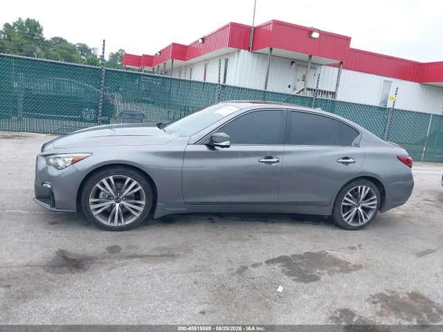 Aukcja sprzedaży 2023 Infiniti Q50 Sensory Awd, vin: JN1EV7CR9PM541421, numer aukcji: 45919599