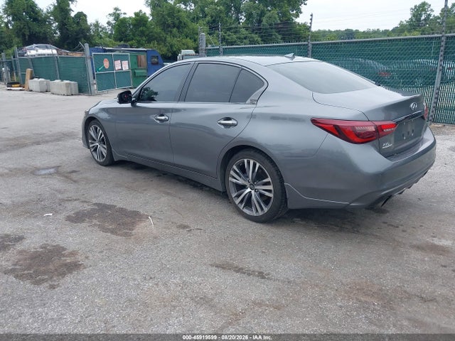 Aukcja sprzedaży 2023 Infiniti Q50 Sensory Awd, vin: JN1EV7CR9PM541421, numer aukcji: 45919599