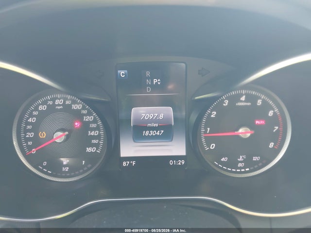 45919700 :رقم المزاد ، 55SWF4KB5GU166703 vin ، 2016 Mercedes-benz C 300 4matic مزاد بيع