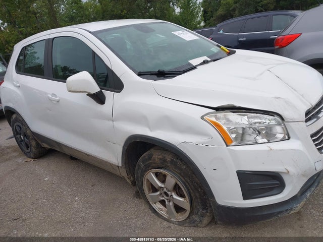 45919783 :رقم المزاد ، 3GNCJNSB8GL267073 vin ، 2016 Chevrolet Trax Ls مزاد بيع