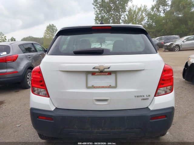 45919783 :رقم المزاد ، 3GNCJNSB8GL267073 vin ، 2016 Chevrolet Trax Ls مزاد بيع