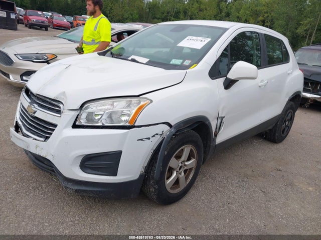 45919783 :رقم المزاد ، 3GNCJNSB8GL267073 vin ، 2016 Chevrolet Trax Ls مزاد بيع
