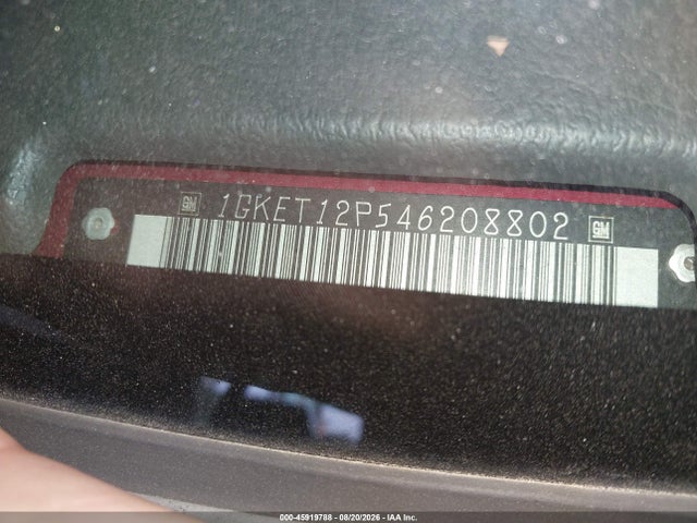 Aukcja sprzedaży 2004 Gmc Envoy Xuv Slt, vin: 1GKET12P546208802, numer aukcji: 45919788