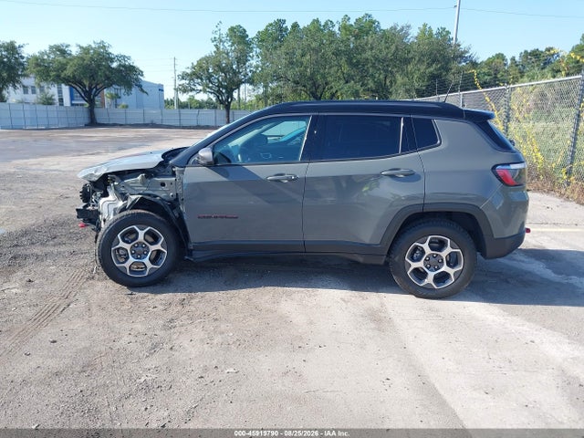 Aukcja sprzedaży 2022 Jeep Compass Trailhawk 4x4, vin: 3C4NJDDB4NT159412, numer aukcji: 45919790