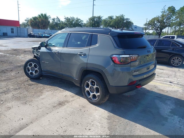 Aukcja sprzedaży 2022 Jeep Compass Trailhawk 4x4, vin: 3C4NJDDB4NT159412, numer aukcji: 45919790
