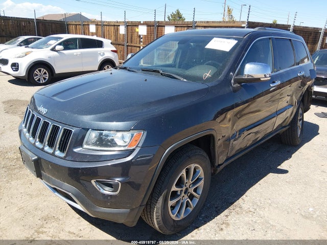 Продажа на аукционе авто 2014 Jeep Grand Cherokee Limited, vin: 1C4RJFBG5EC385384, номер лота: 45919797