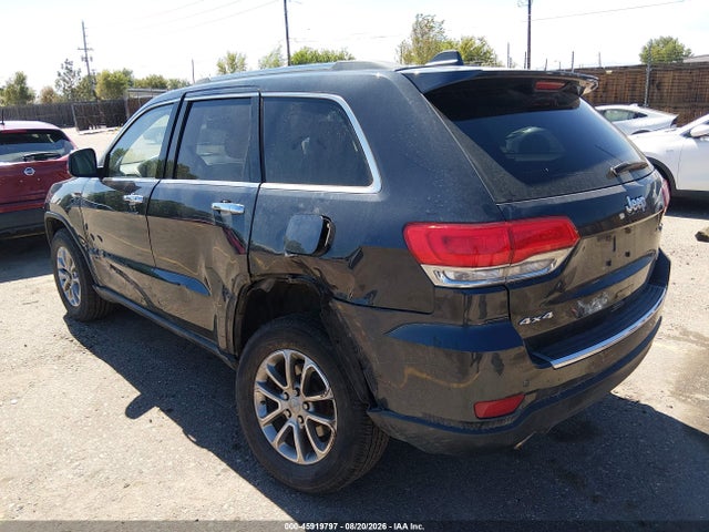 Продажа на аукционе авто 2014 Jeep Grand Cherokee Limited, vin: 1C4RJFBG5EC385384, номер лота: 45919797