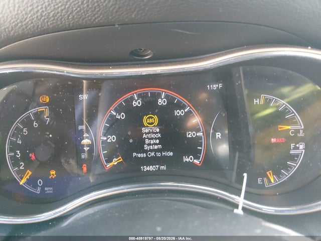 Продажа на аукционе авто 2014 Jeep Grand Cherokee Limited, vin: 1C4RJFBG5EC385384, номер лота: 45919797