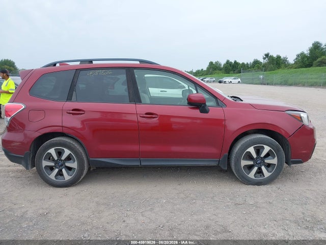 45919826 :رقم المزاد ، JF2SJAEC5JG521207 vin ، 2018 Subaru Forester 2.5i Premium مزاد بيع