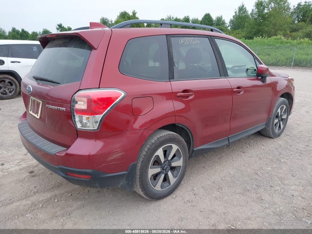 45919826 :رقم المزاد ، JF2SJAEC5JG521207 vin ، 2018 Subaru Forester 2.5i Premium مزاد بيع