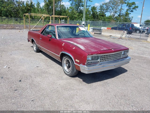 1983 Chevrolet El Camino მანქანა იყიდება აუქციონზე, vin: 1GCCW80H2DR276052, აუქციონის ნომერი: 45919851