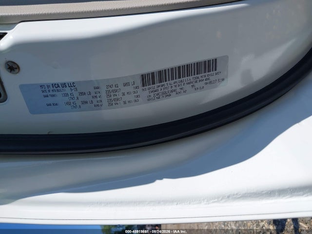 2020 Chrysler Pacifica Touring L მანქანა იყიდება აუქციონზე, vin: 2C4RC1BG8LR106401, აუქციონის ნომერი: 45919881