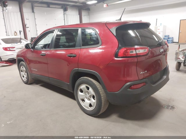 Aukcja sprzedaży 2016 Jeep Cherokee Sport, vin: 1C4PJMAB4GW343484, numer aukcji: 45919889