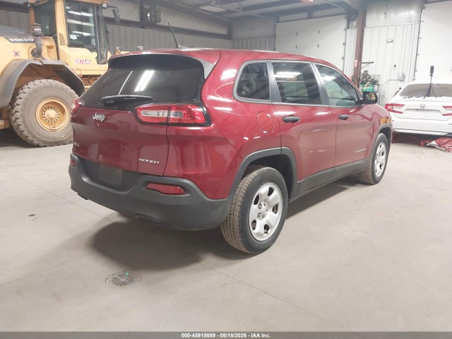 Aukcja sprzedaży 2016 Jeep Cherokee Sport, vin: 1C4PJMAB4GW343484, numer aukcji: 45919889