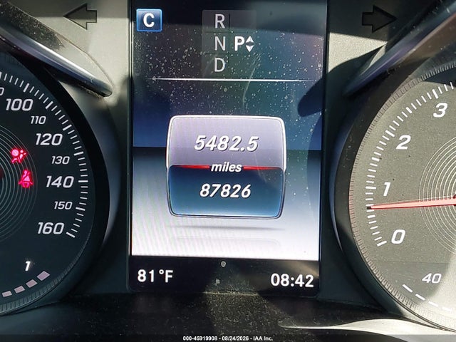 45919908 :رقم المزاد ، WDDWJ4KB2HF550456 vin ، 2017 Mercedes-benz C 300 4matic مزاد بيع