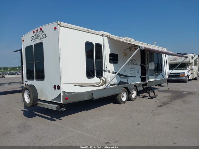 2008 Sandpiper M-291rl მანქანა იყიდება აუქციონზე, vin: 4X4TSAE288J022609, აუქციონის ნომერი: 45919926