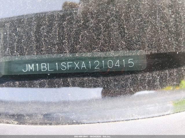 Aukcja sprzedaży 2010 Mazda Mazda3 I Touring, vin: JM1BL1SFXA1210415, numer aukcji: 45919941