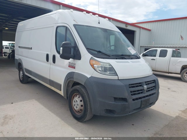 Продажа на аукционе авто 2018 Ram Promaster 2500 High Roof 159 Wb, vin: 3C6TRVDG8JE127456, номер лота: 45919961
