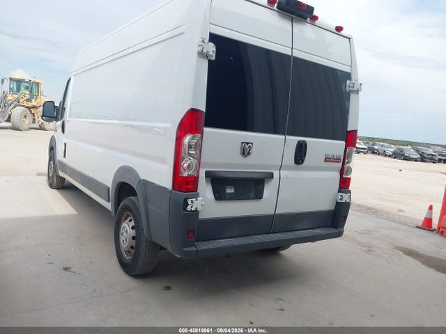Продажа на аукционе авто 2018 Ram Promaster 2500 High Roof 159 Wb, vin: 3C6TRVDG8JE127456, номер лота: 45919961