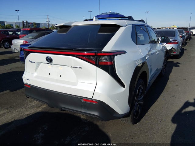 2024 Toyota Bz4x Limited მანქანა იყიდება აუქციონზე, vin: JTMAAAAA5RA050432, აუქციონის ნომერი: 45920000