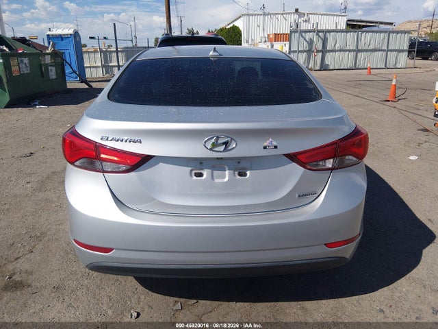 Hyundai Elantra Limited 2014 5NPDH4AEXEH488816 Image 16