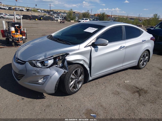 Hyundai Elantra Limited 2014 5NPDH4AEXEH488816 Image 2